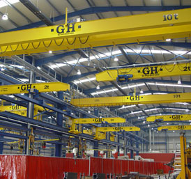 Gruas portico